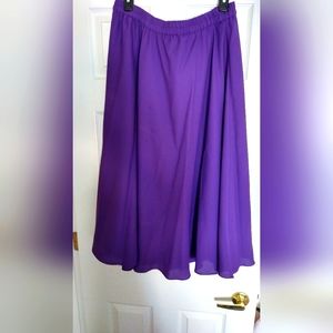Romans crepe skirt 18W